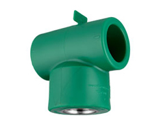 TE FUSION 90º CON INSERTO H 20 X 1/2